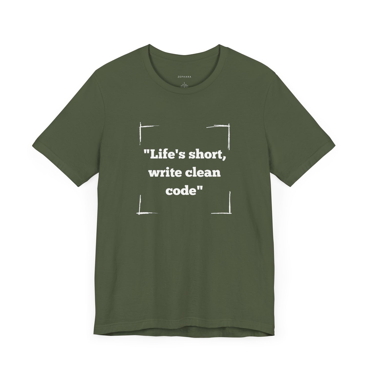 "Life's short, write clean code" T-Shirt